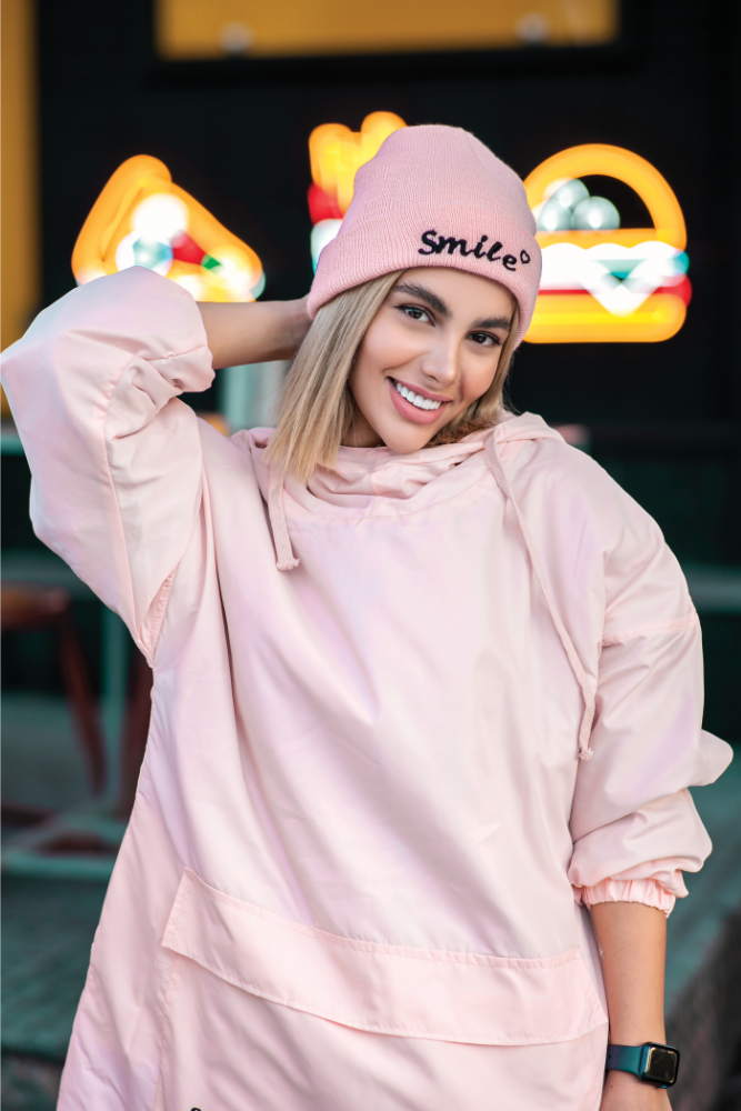 Cotton spandex Beanie