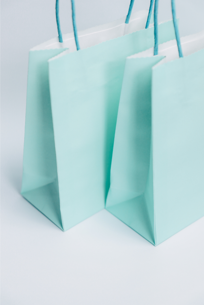 Reusable muslin tote bags