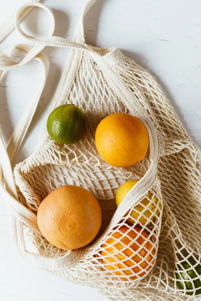 Mesh bags long handle